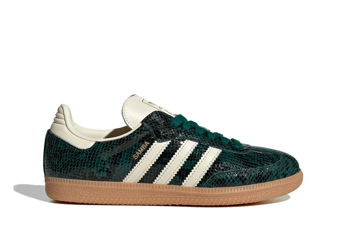 Adidas Samba OG Snakeskin Collegiate Green Verde