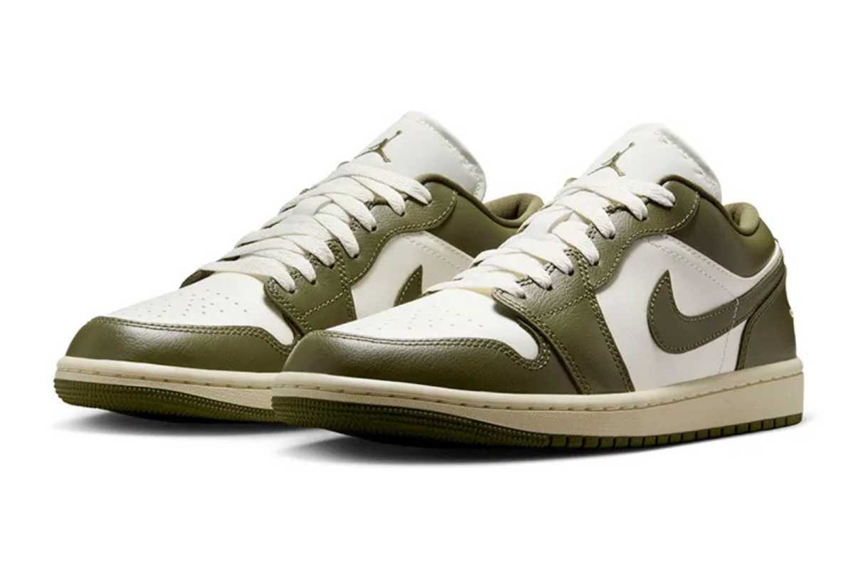 Air Jordan 1 Low Olive Green