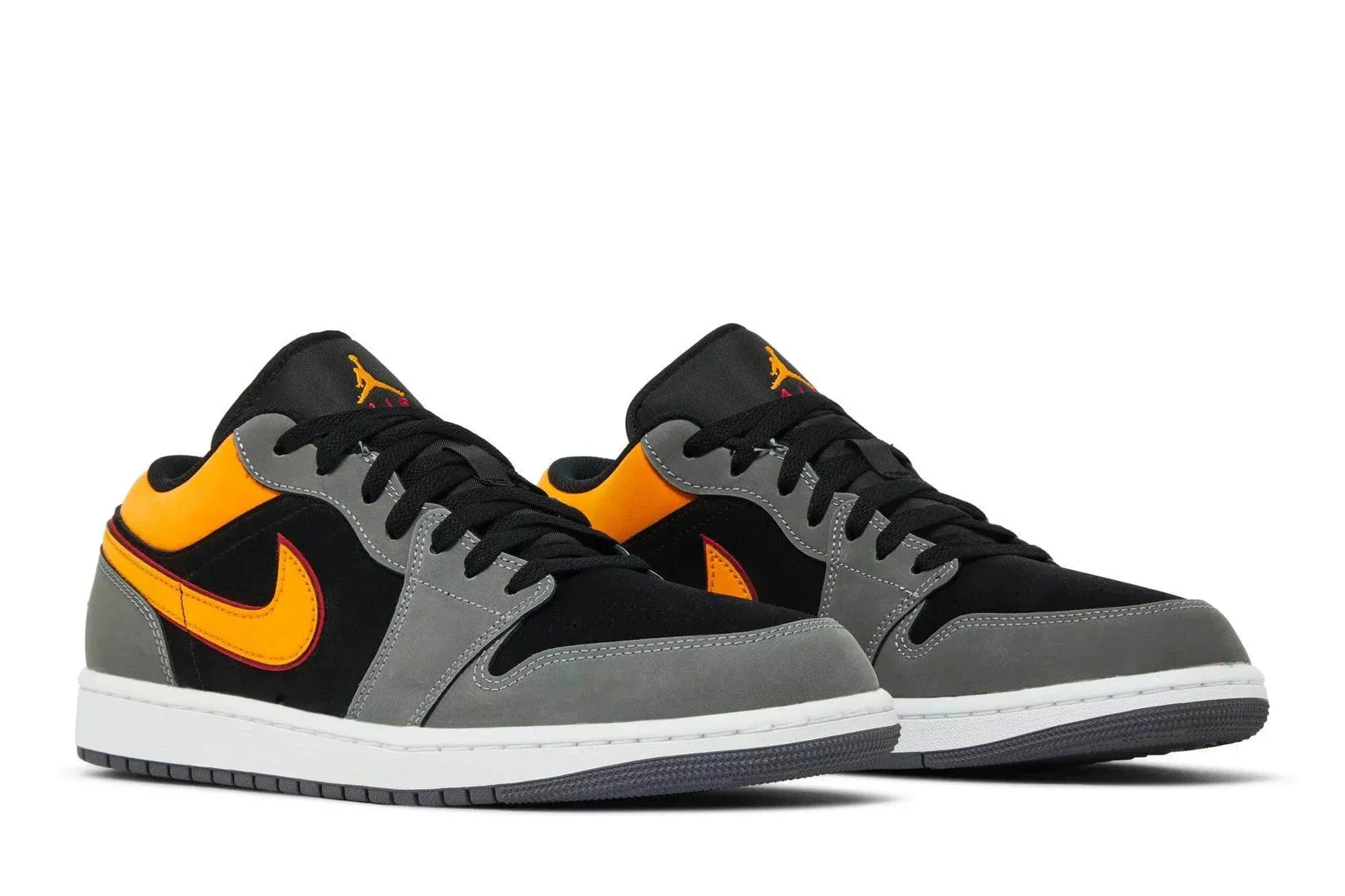 Air Jordan 1 Low SE Vivid Orange Cinza