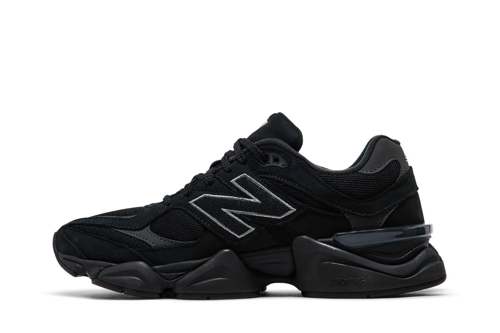 New Balance 9060 Black Cement "Black Cat" Preto