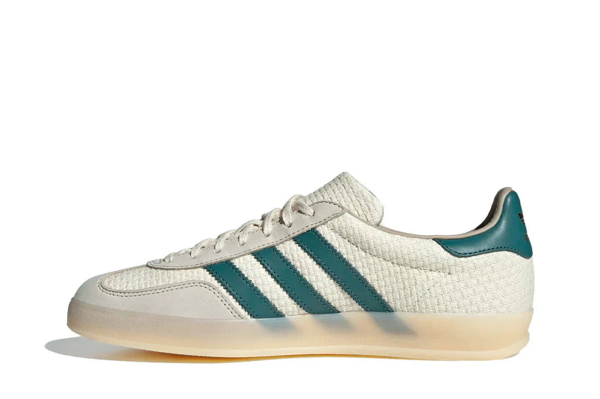 Adidas Gazelle Indoor Cream White Preloved Teal Branco