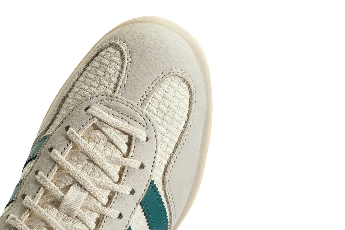 Adidas Gazelle Indoor Cream White Preloved Teal Branco