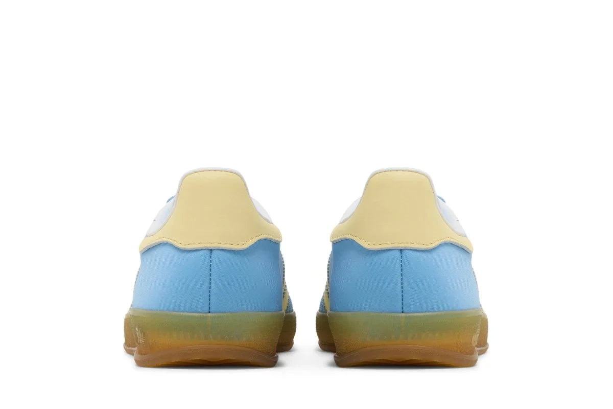 Adidas Gazelle Indoor Semi Blue Burst Almost Yellow Azul