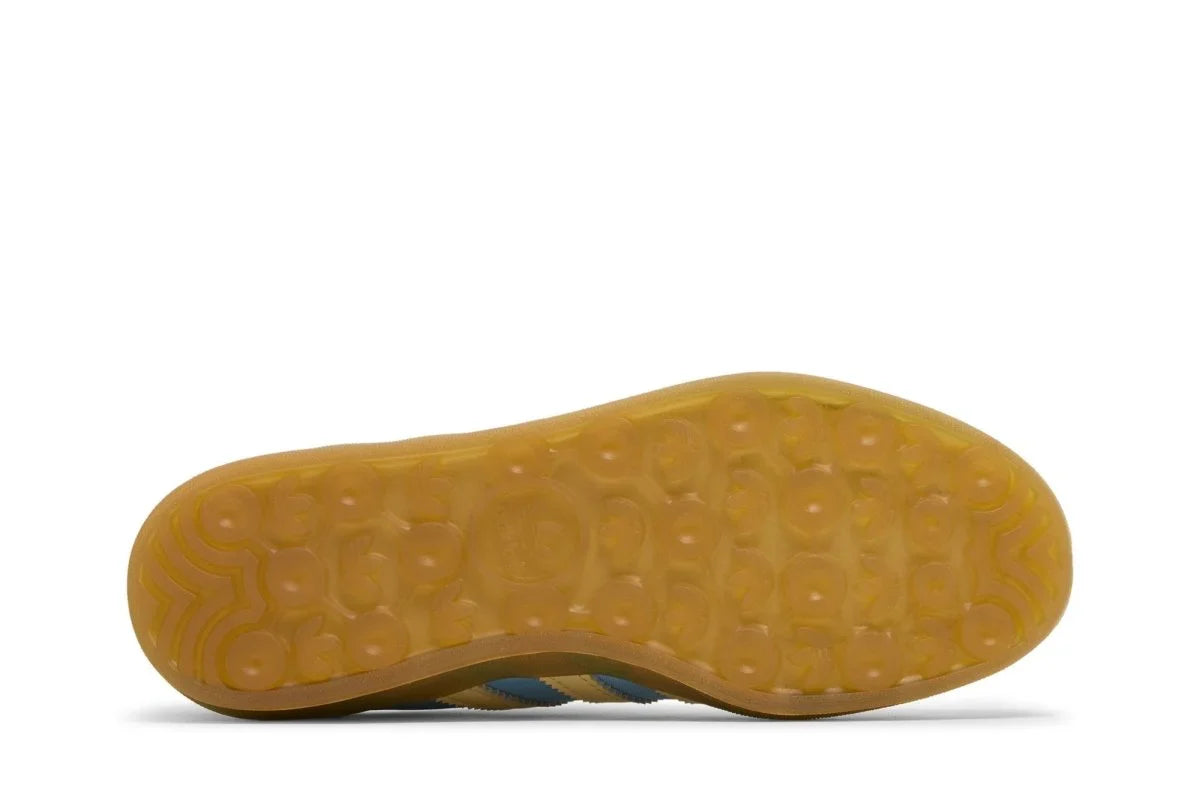 Adidas Gazelle Indoor Semi Blue Burst Almost Yellow Azul