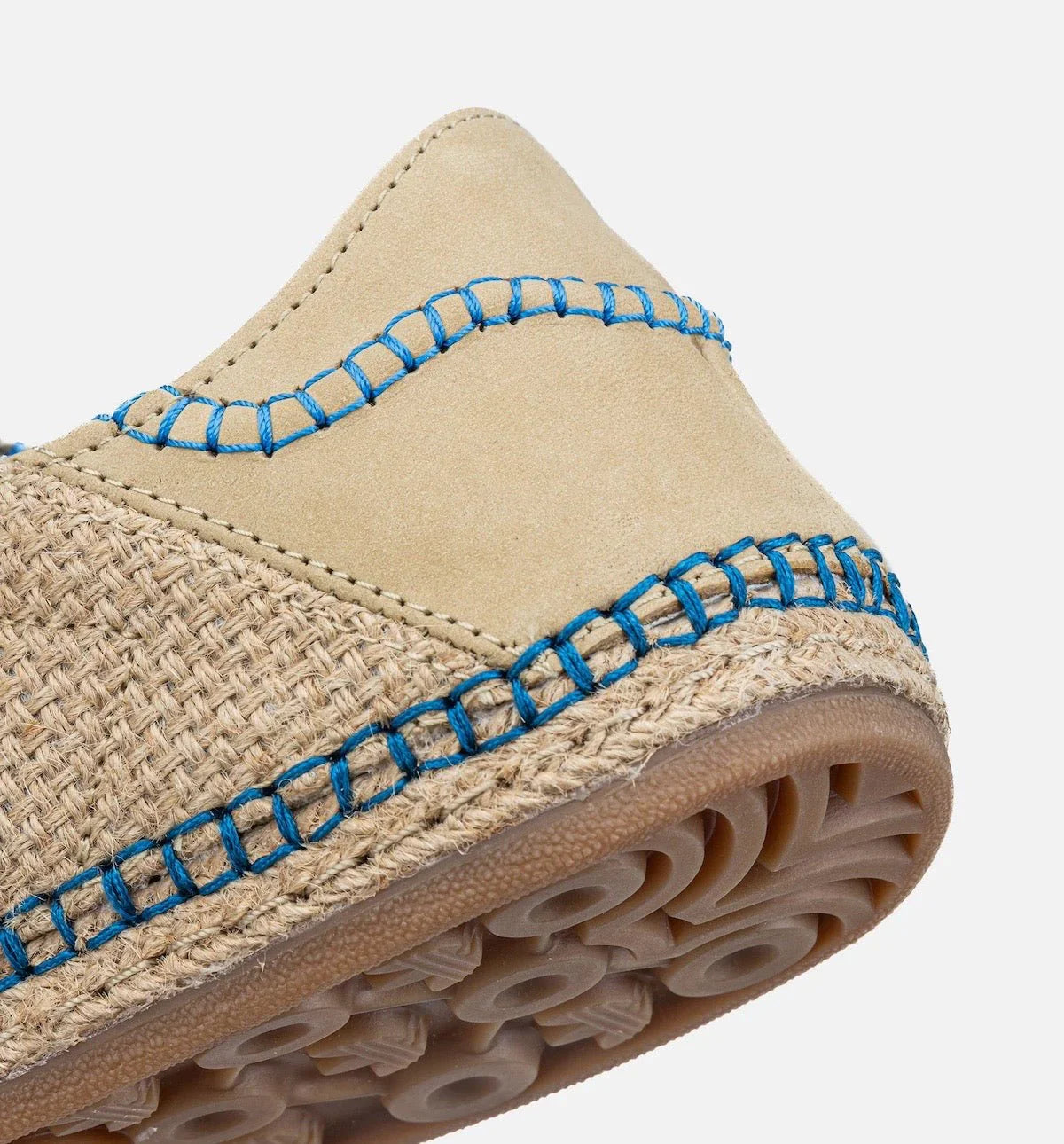 Adidas Gazelle x CLOT Linen Khaki Light Blue Marrom