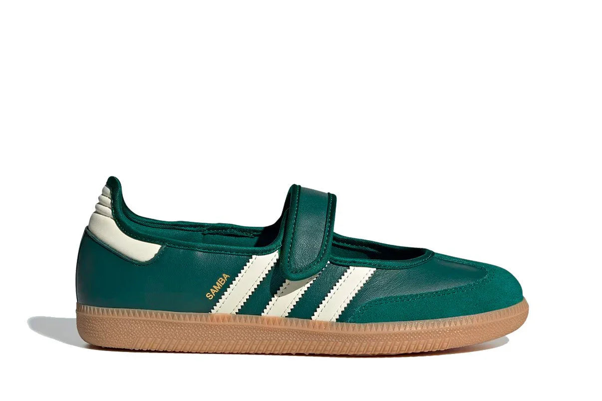Adidas Samba Jane Green White Gum Verde