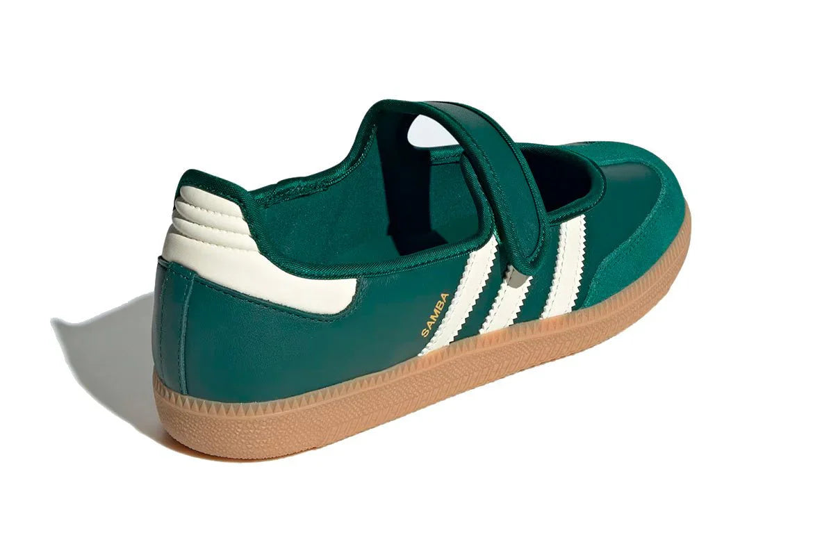 Adidas Samba Jane Green White Gum Verde