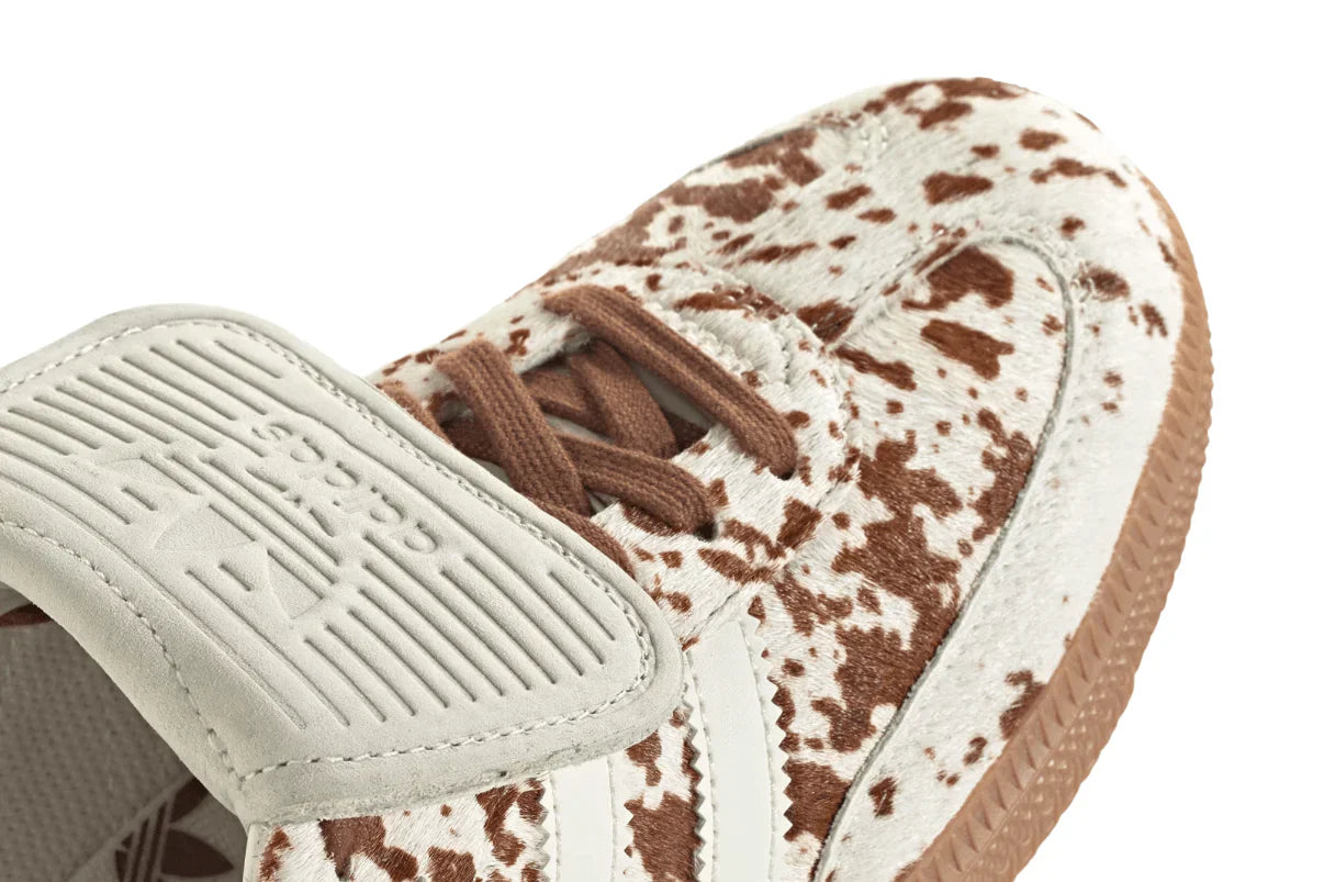 Adidas Samba LT Cow Print Brown White Marrom