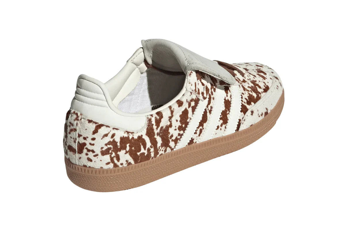 Adidas Samba LT Cow Print Brown White Marrom