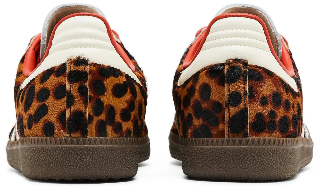 Adidas Samba Og Preloved Red Leopard Pack Marrom