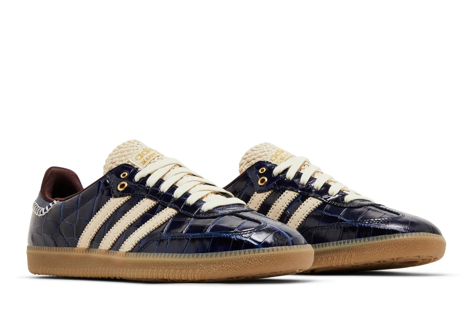 Adidas Samba x Wales Bonner Collegiate Navy Wonder White Azul Marinho