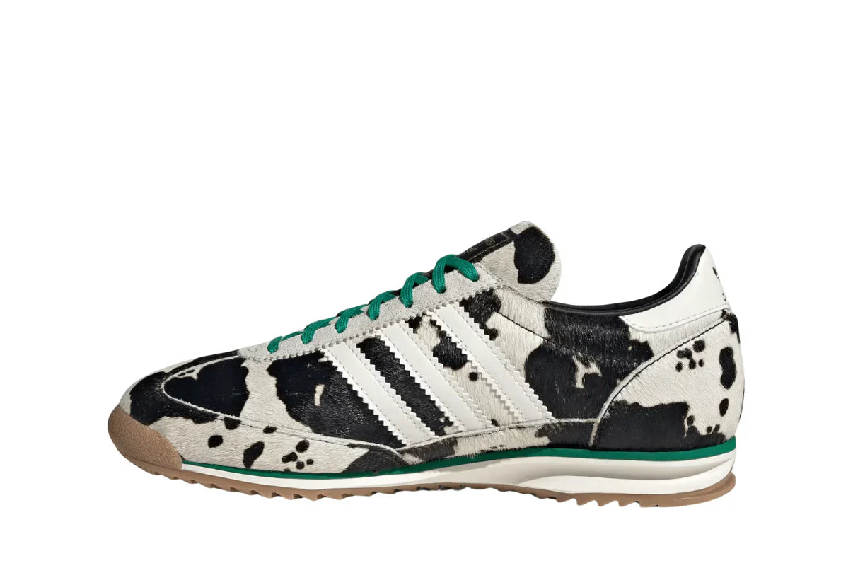 Adidas SL 72 Og Court Green Cow Print Bege