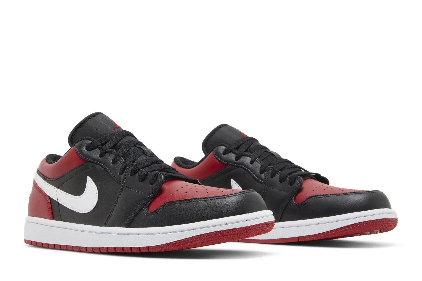 Air Jordan 1 Low Alternate Bred Toe Vermelho
