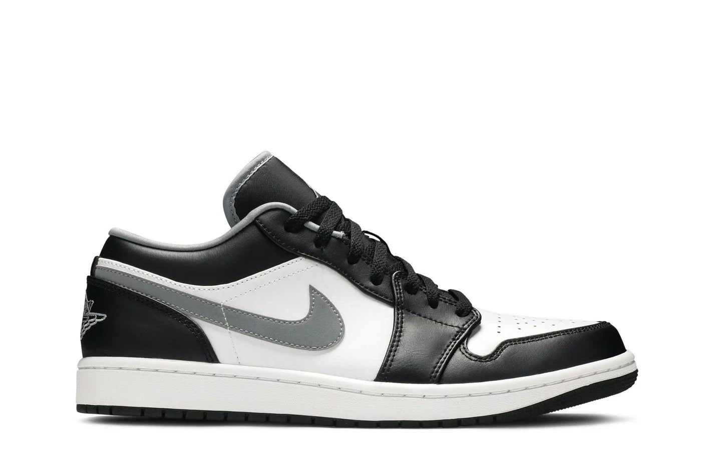 Air Jordan 1 Low Black Medium Grey Cinza
