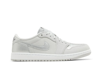 Air Jordan 1 Low Og Metallic Silver Cinza