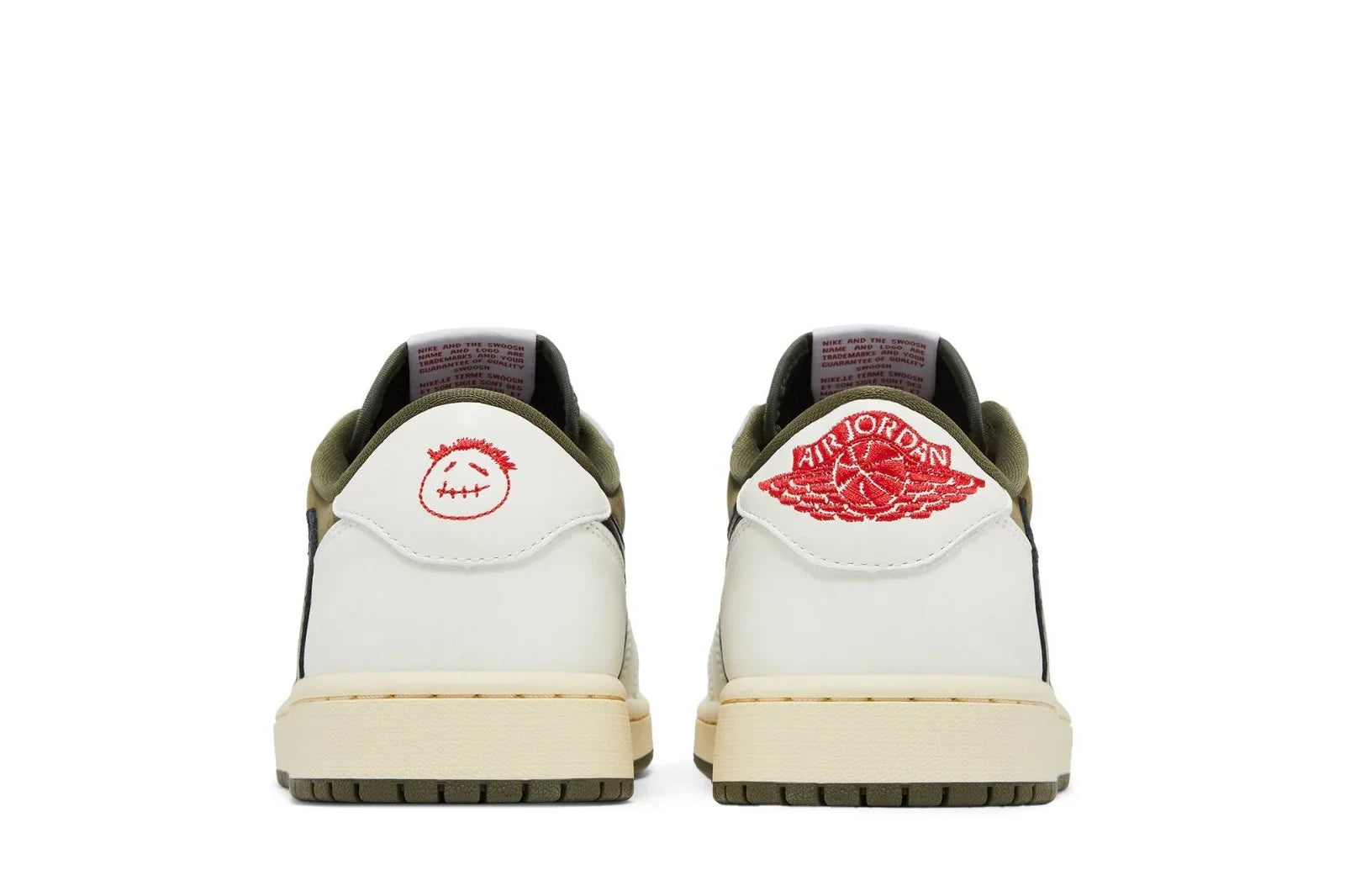 Air Jordan 1 Low Og Sp x Travis Scott Medium Olive Verde