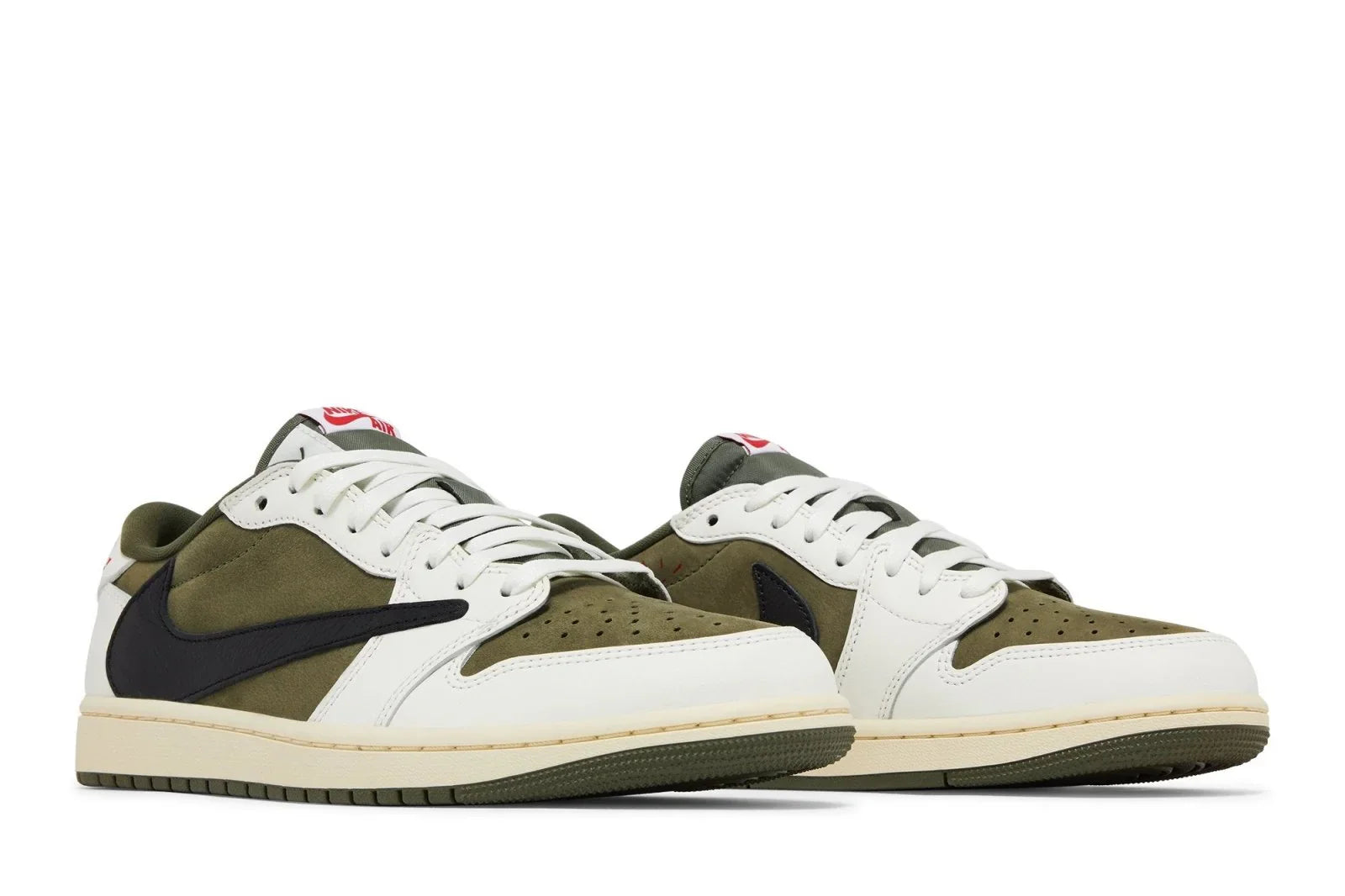 Air Jordan 1 Low Og Sp x Travis Scott Medium Olive Verde