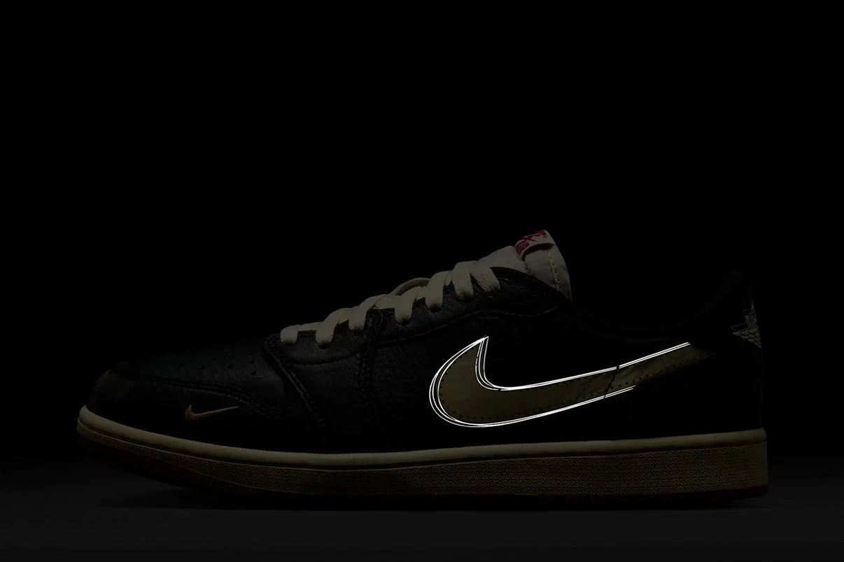 Air Jordan 1 Low OG x Nigel Sylvester Better With Time Preto