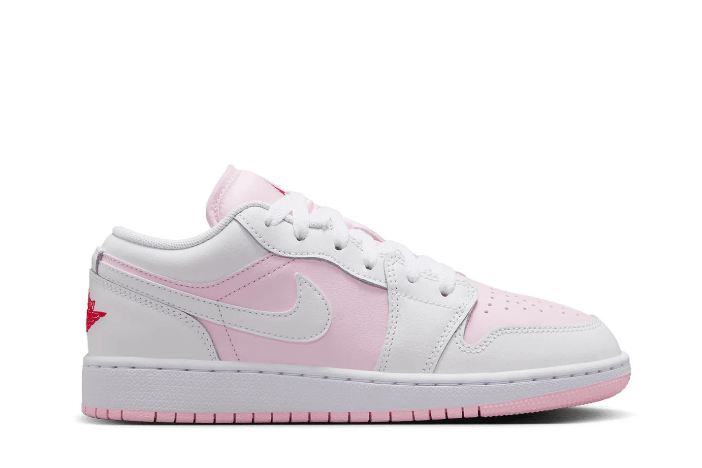 Air Jordan 1 Low Pink Foam White Rosa
