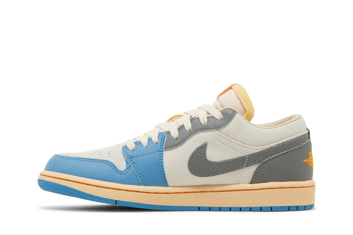 Air Jordan 1 Low Vintage UNC Grey Azul
