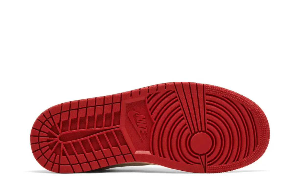 Air Jordan 1 Retro High Rare Air Sail Cinnabar Bege