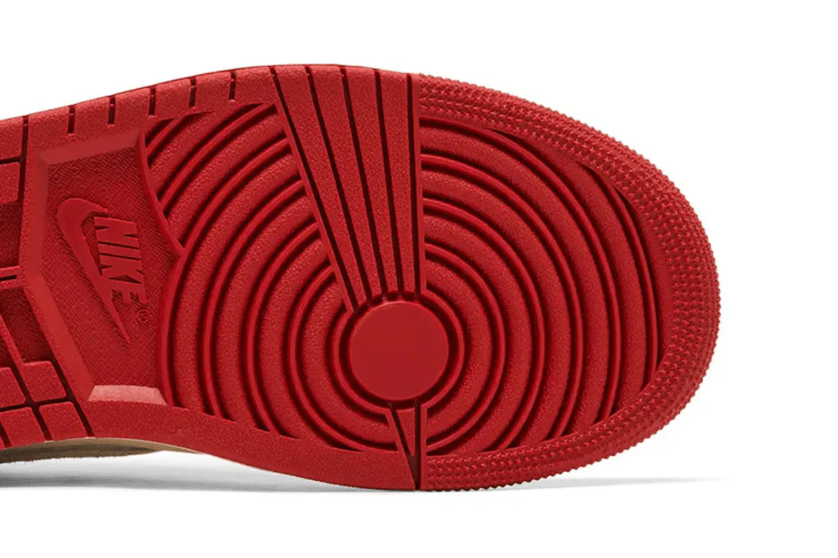 Air Jordan 1 Retro High Rare Air Sail Cinnabar Bege