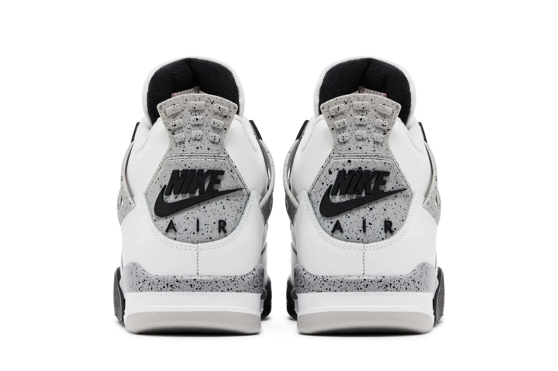 Air Jordan 4 Retro OG Nike White Cement Couro Branco