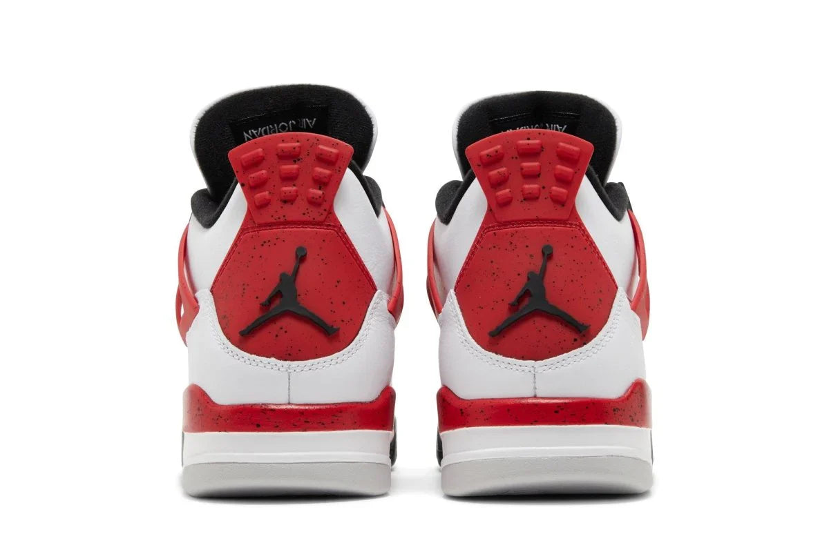 Air Jordan 4 Retro Red Cement Branco