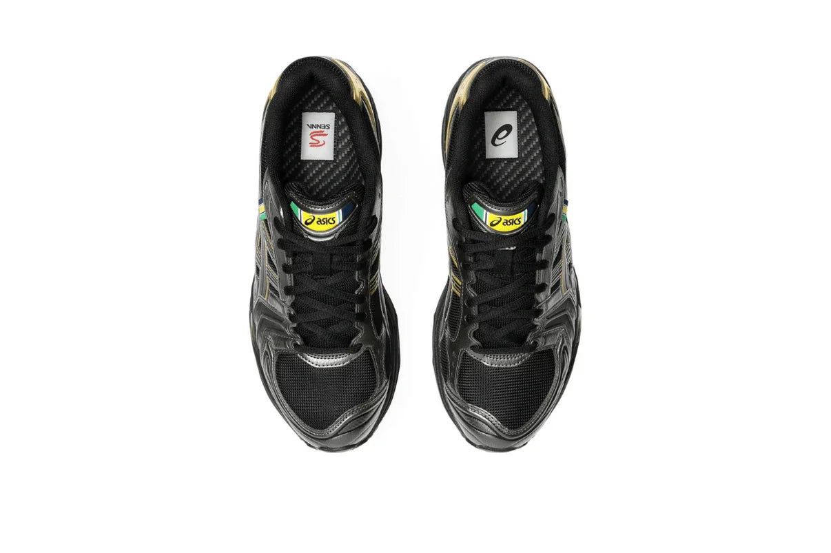 Asics Gel-Kayano 14 x Senna Black Gold Preto
