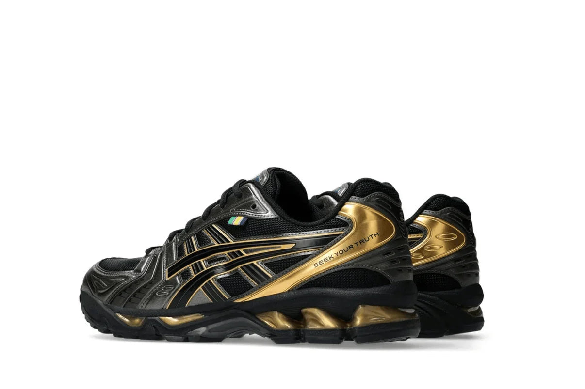 Asics Gel-Kayano 14 x Senna Black Gold Preto
