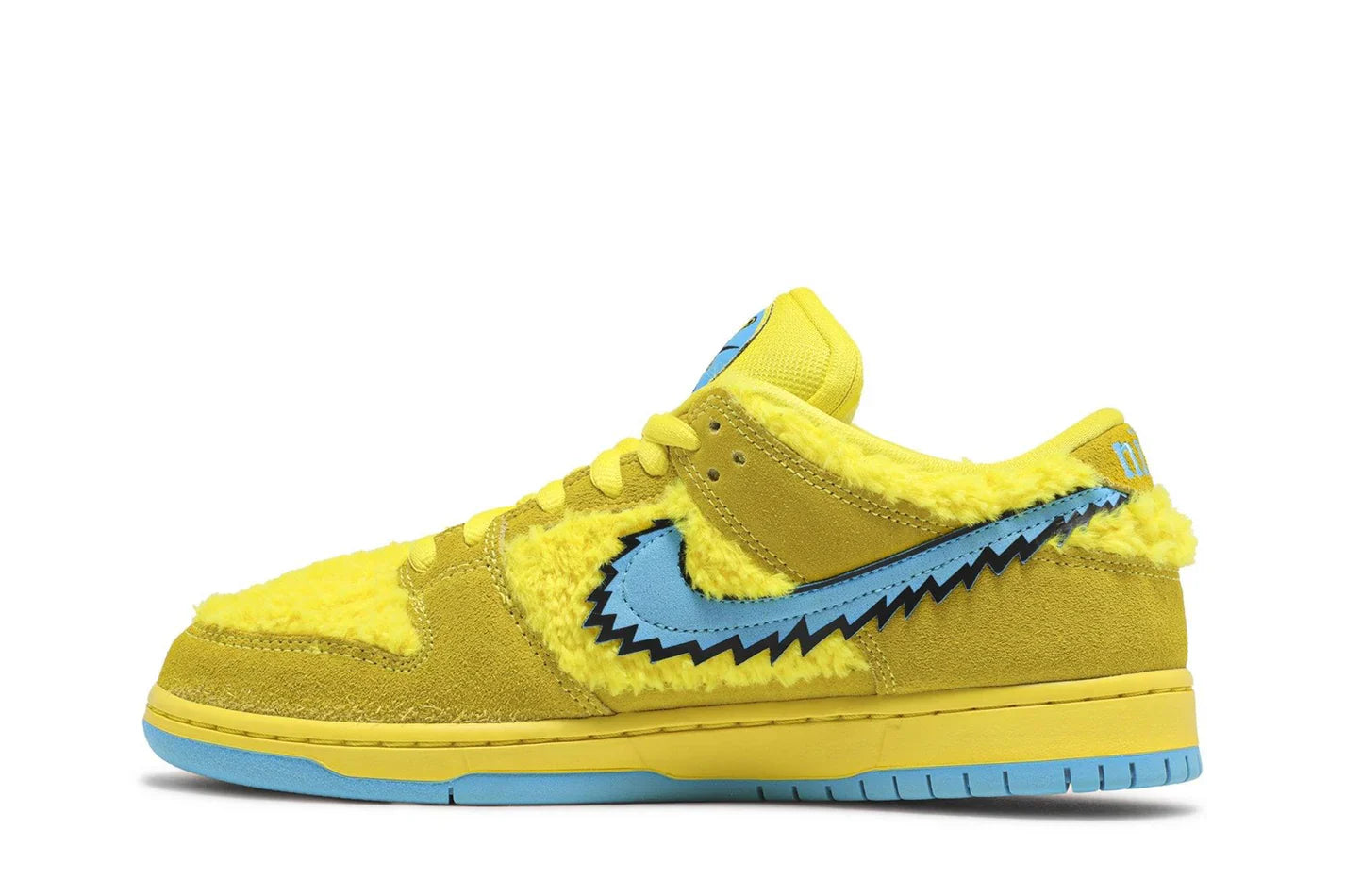 Grateful Dead x Nike SB Dunk Low Yellow Bear Amarelo