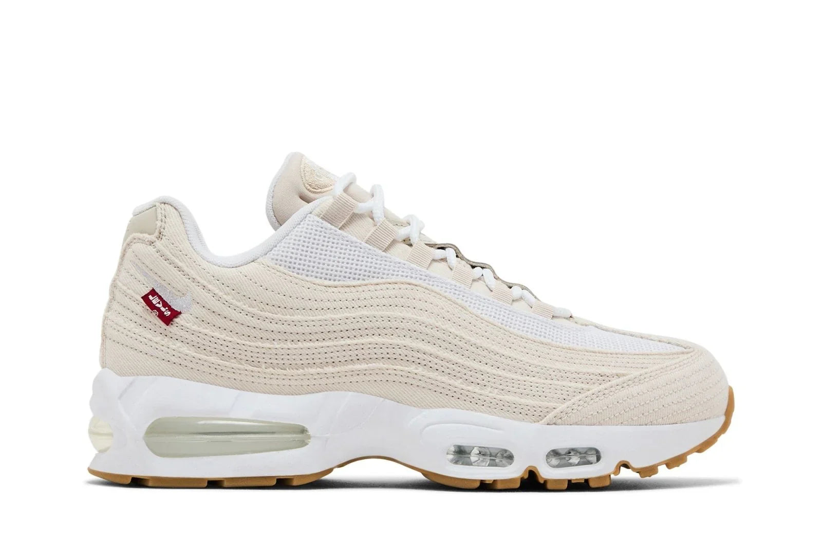 Levi's x Nike Air Max 95 OG Light Orewood Brown Denim Branco