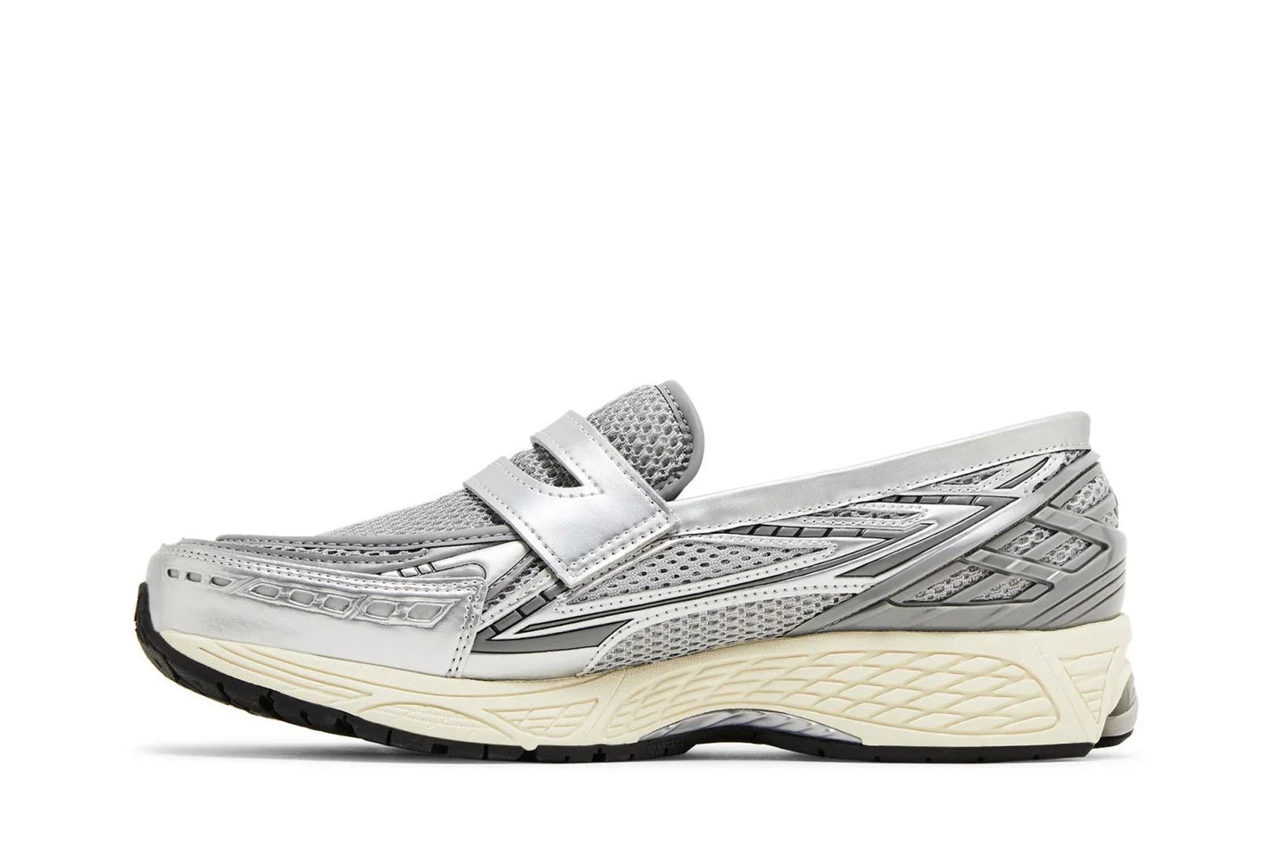 New Balance 1906L Silver Shadow Grey Mesh Sintético Slip-on Prata