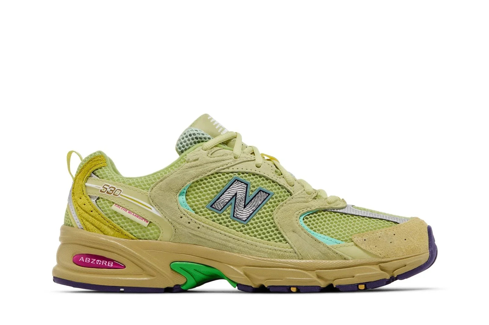 New Balance 530 x Salehe Bembury Prosperity Be The Prize Verde