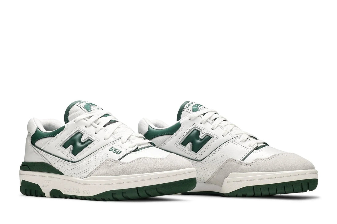 New Balance 550 White Pine Green Branco/Verde