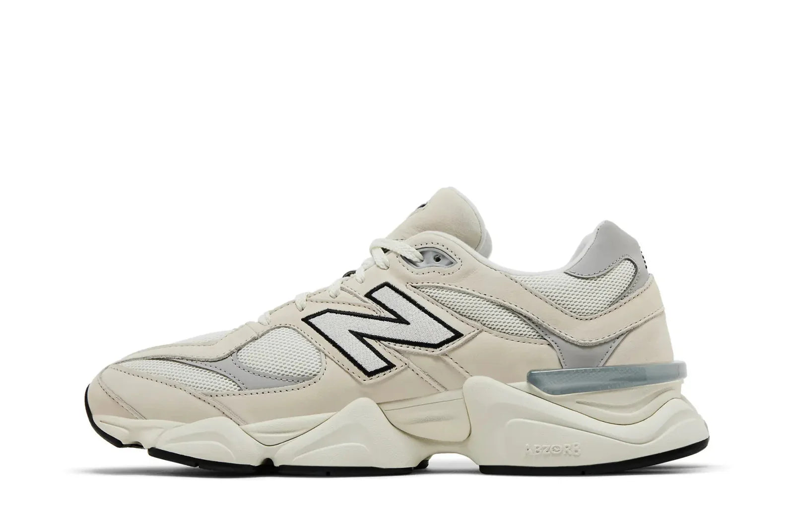 New Balance 9060 Sea Salt Raincloud Cinza