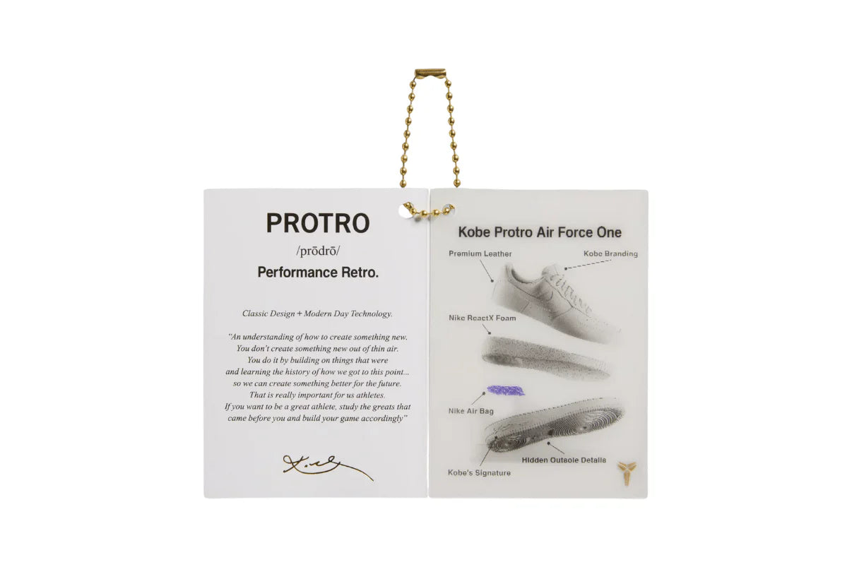 Nike Air Force 1 Low Protro Kobe Bryant Mamba Mentality Amarelo