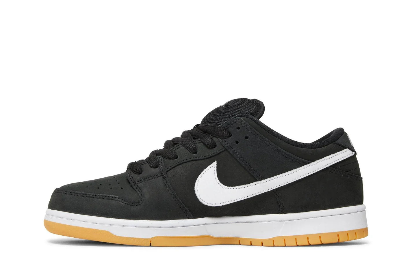 Nike SB Dunk Low Pro ISO Black Gum Preto