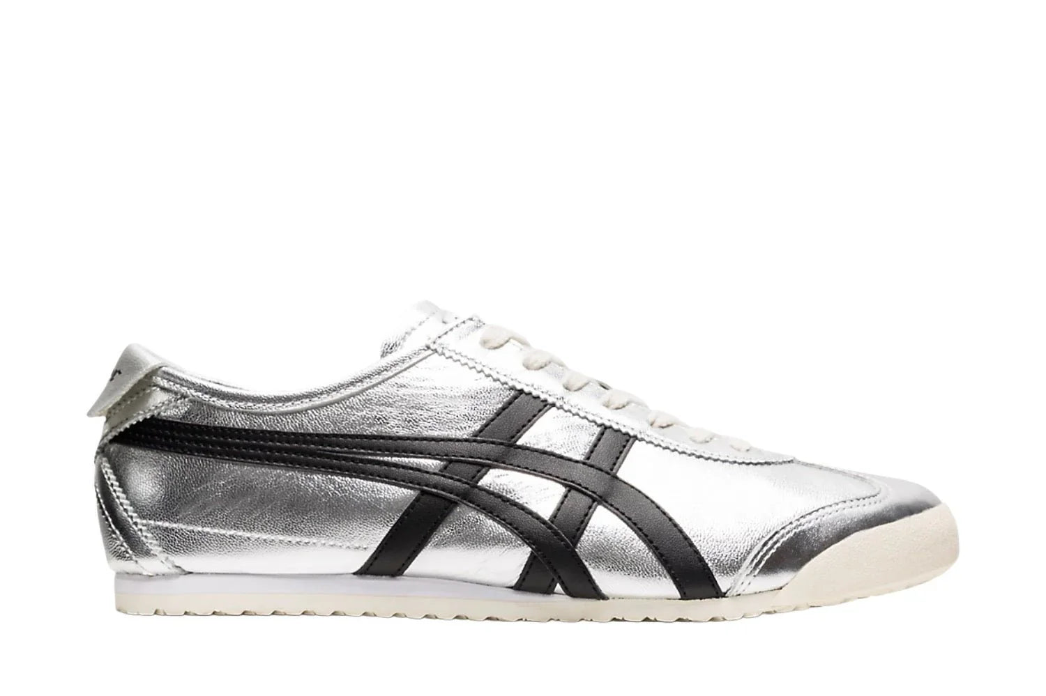 Onitsuka Tiger Mexico 66 Pure Silver Black Cinza