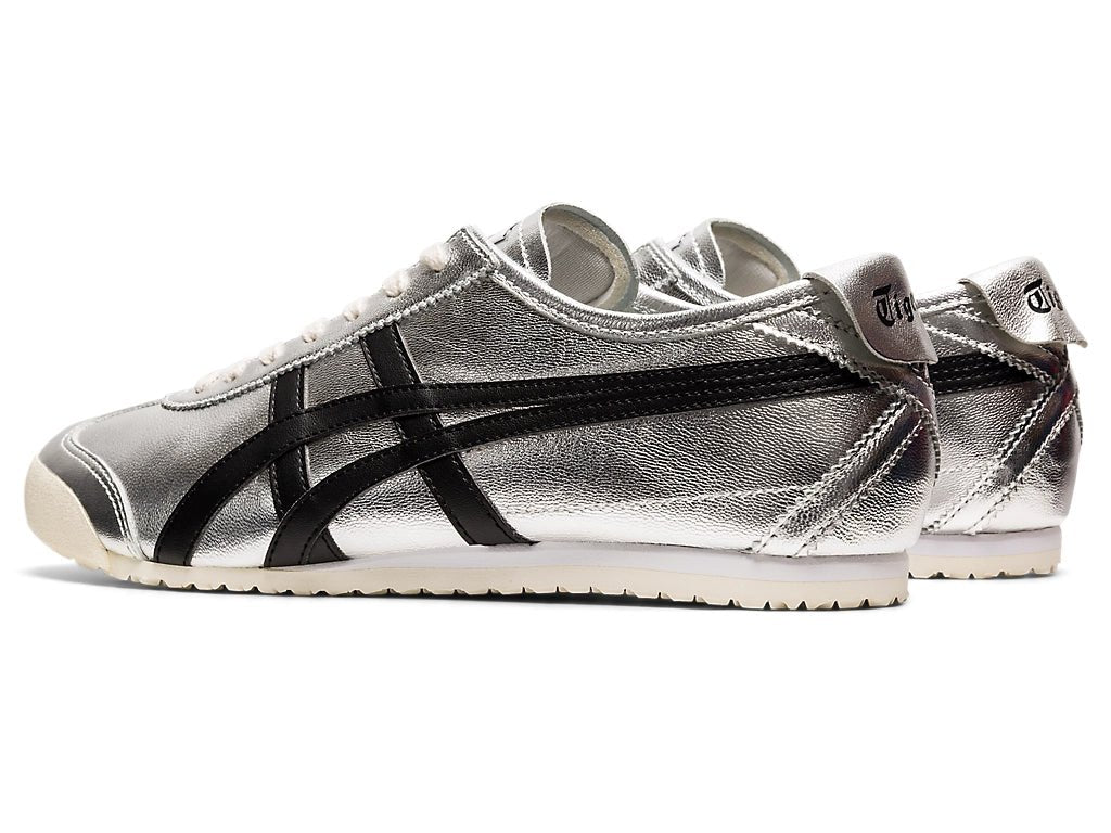 Onitsuka Tiger Mexico 66 Pure Silver Black Cinza