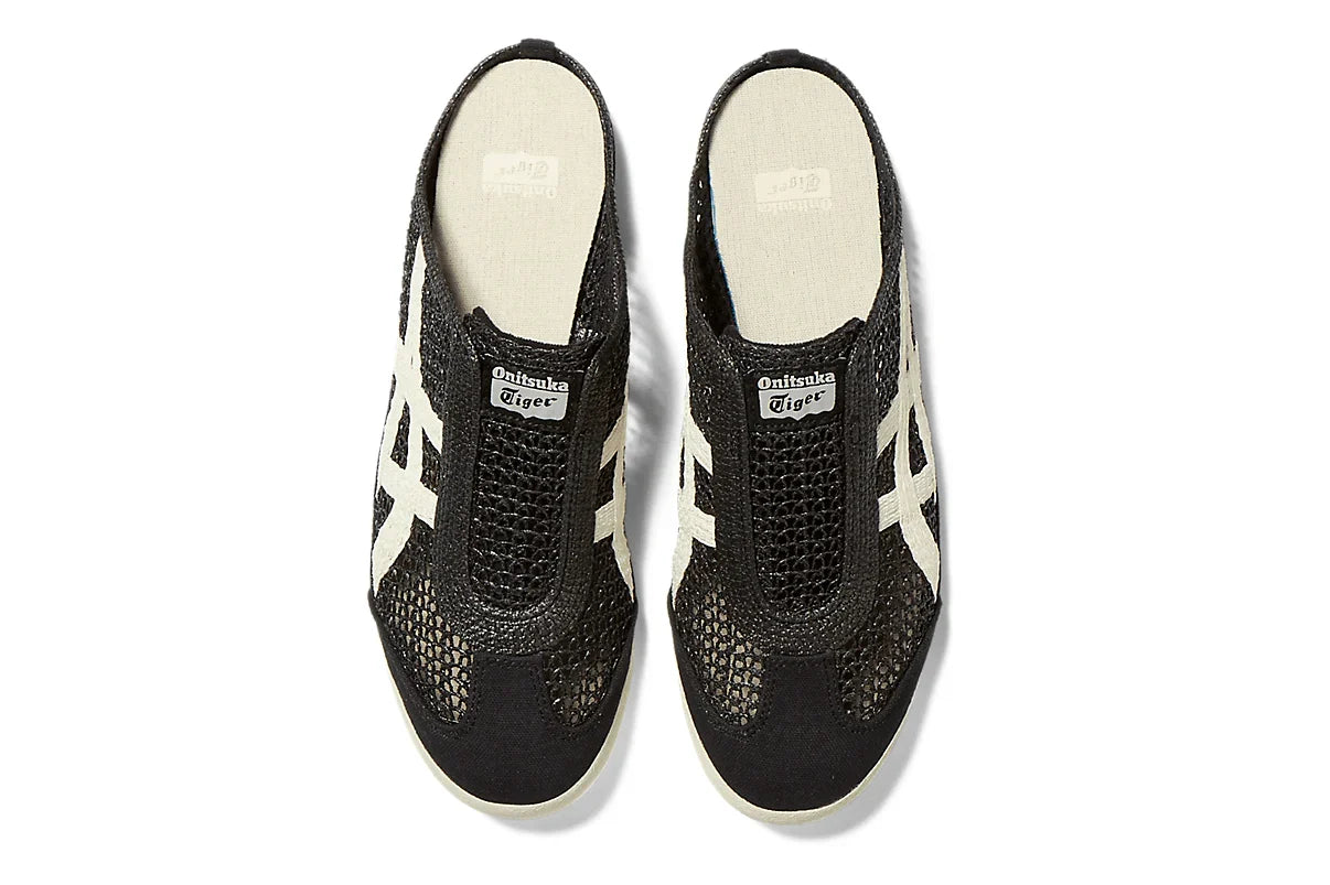 Onitsuka Tiger Mexico 66 Sabot Black Cream Preto