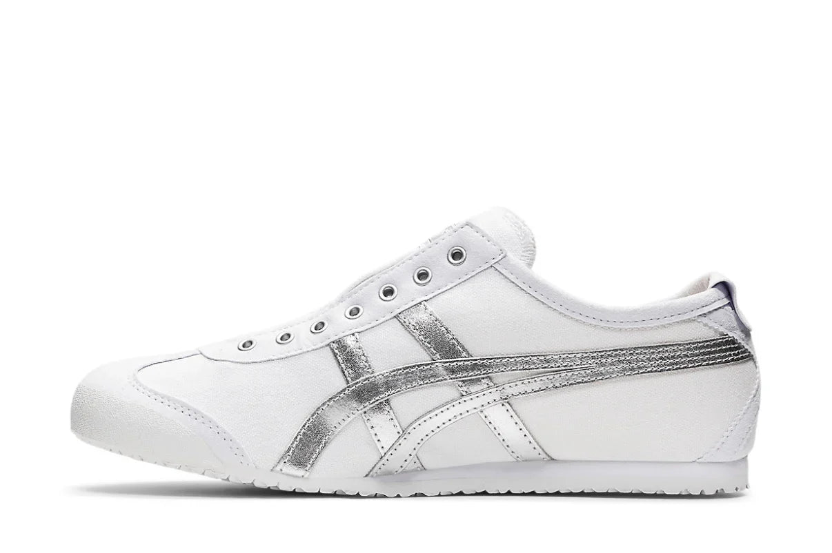 Onitsuka Tiger Mexico 66 Slip-On White Pure Silver Prateado