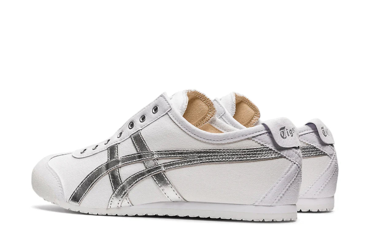 Onitsuka Tiger Mexico 66 Slip-On White Pure Silver Prateado