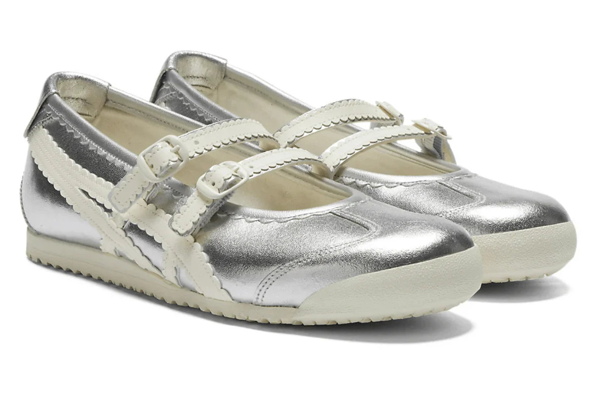 Onitsuka Tiger Mexico 66 TGRS Silver Cream Prateado