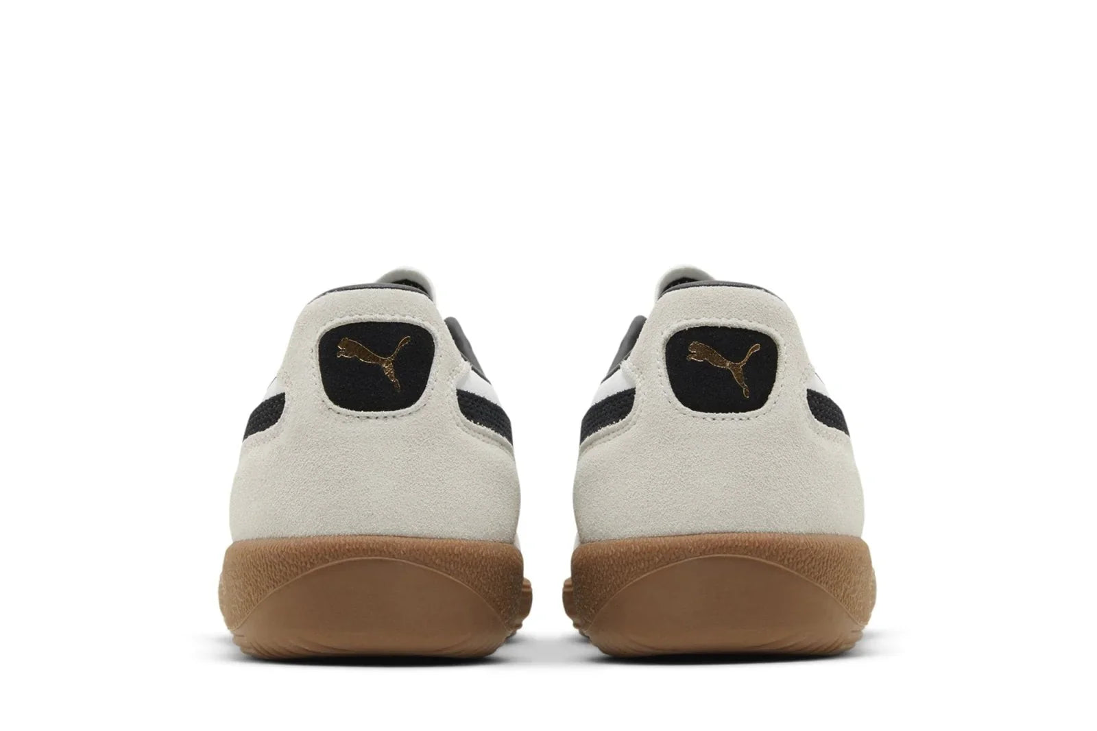 Puma Palermo Leather White Vapor Grey Gum Cinza