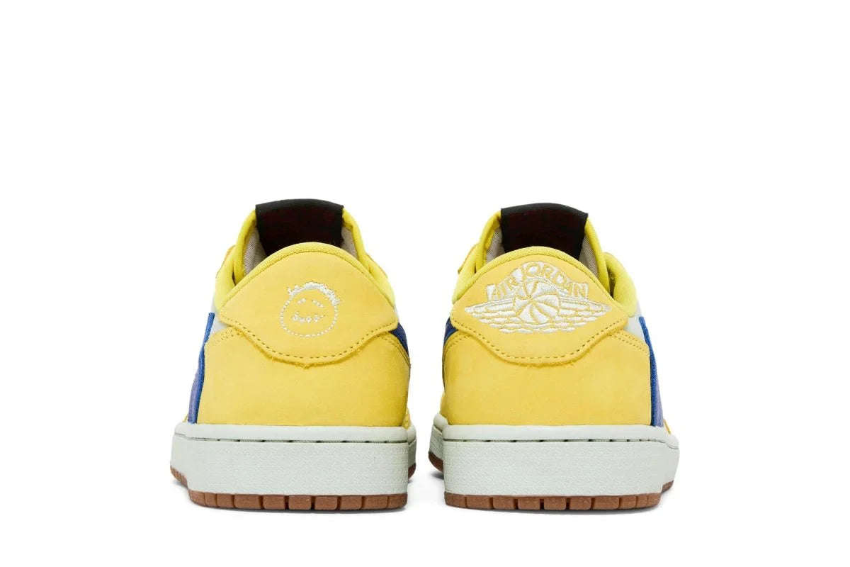 Travis Scott x Air Jordan 1 Low Og Canary Amarelo