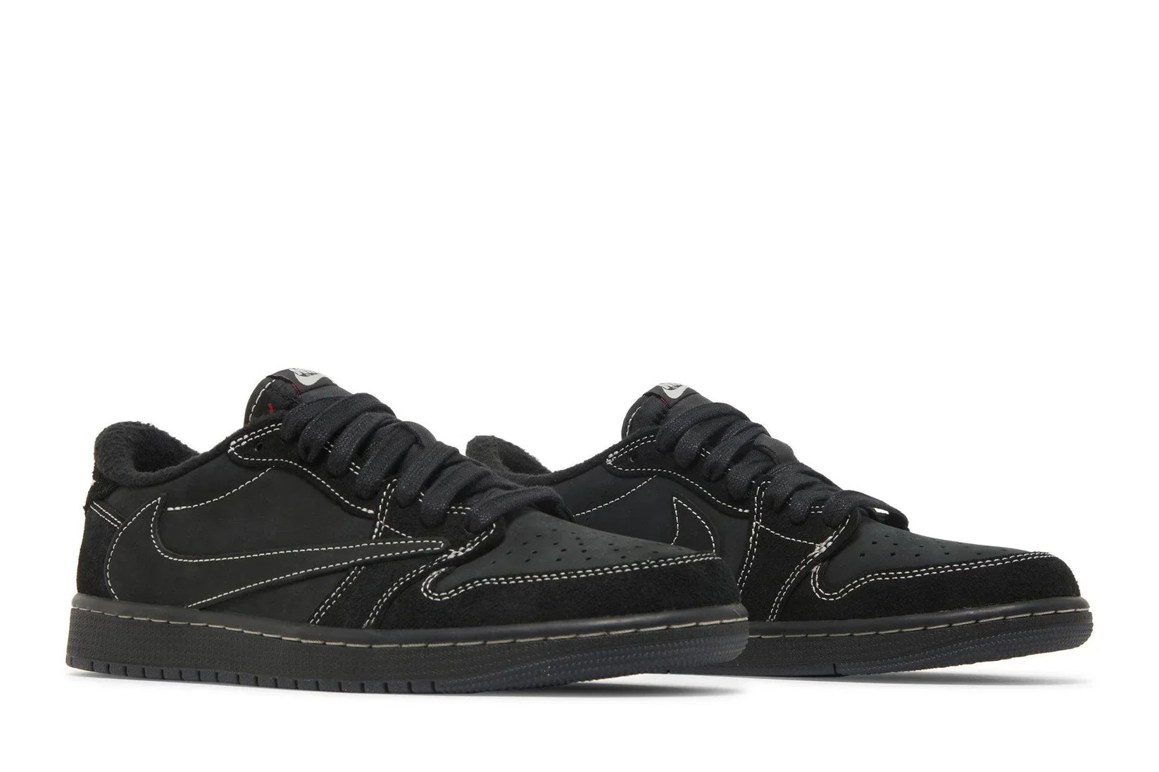 Travis Scott x Air Jordan 1 Low OG SP 'Black Phantom' Preto