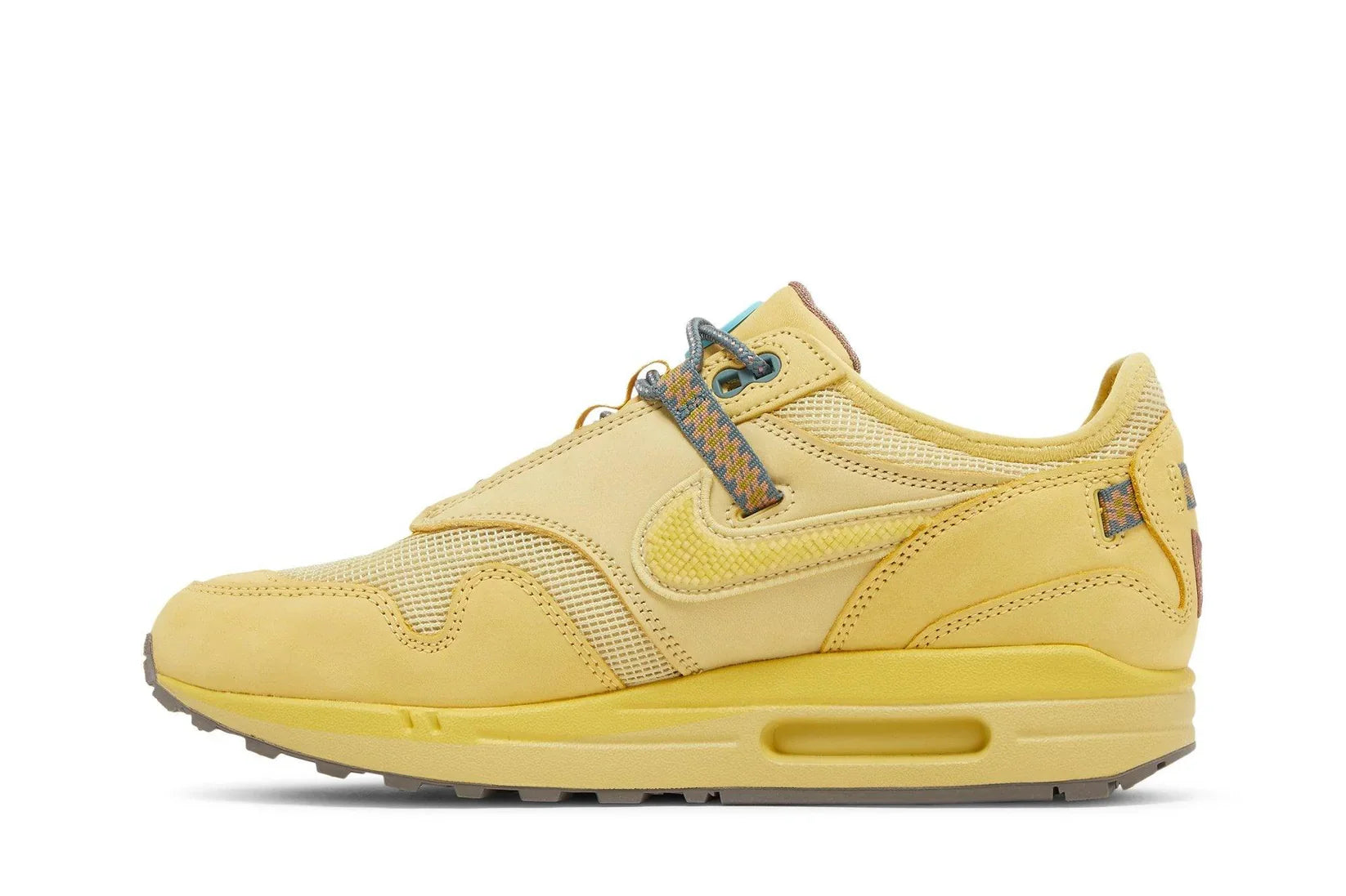 Travis Scott x Nike Air Max 1 Cactus Gold Amarelo