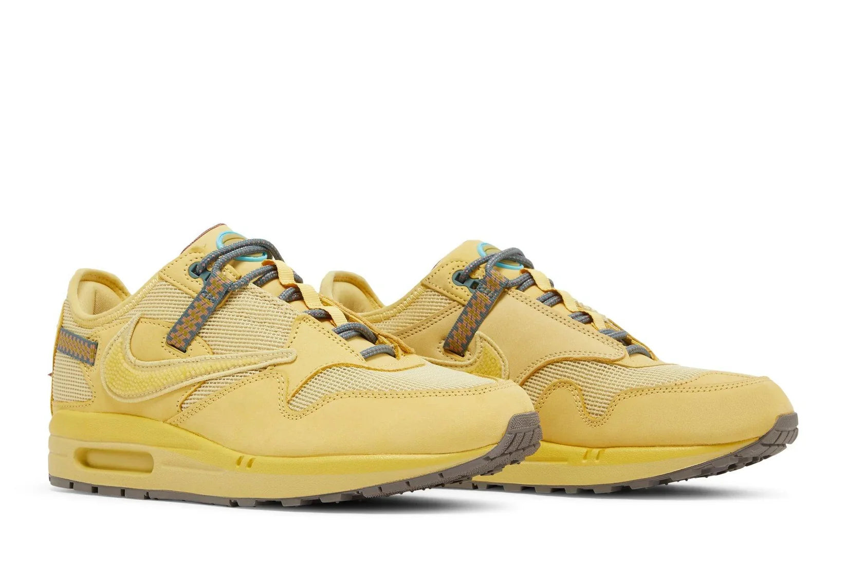 Travis Scott x Nike Air Max 1 Cactus Gold Amarelo